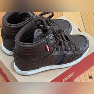 Levi’s Boys Toddler Size 12 Leather Boots. Worn once and cleaned.